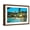 Brown Frame, variant on Art.com Motel Swimming Pool Stretched Canvas Print Wall Art, 36" x 24"