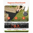 thumbnail image 2 of 4 Rolls Rubber Mulch Roll for Landscaping 120 x 4.5in Rubber Mulch Mat, 2 of 7