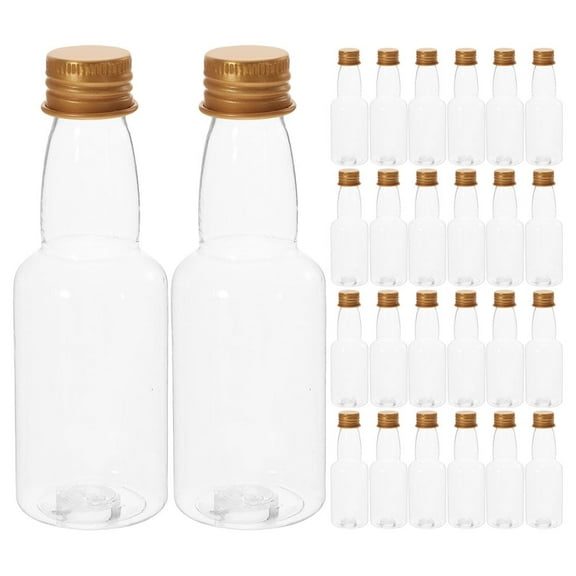 Xiao Hua 50 mini wine bottles, plastic juice bottles, empty mini alcohol bottles, 60ml