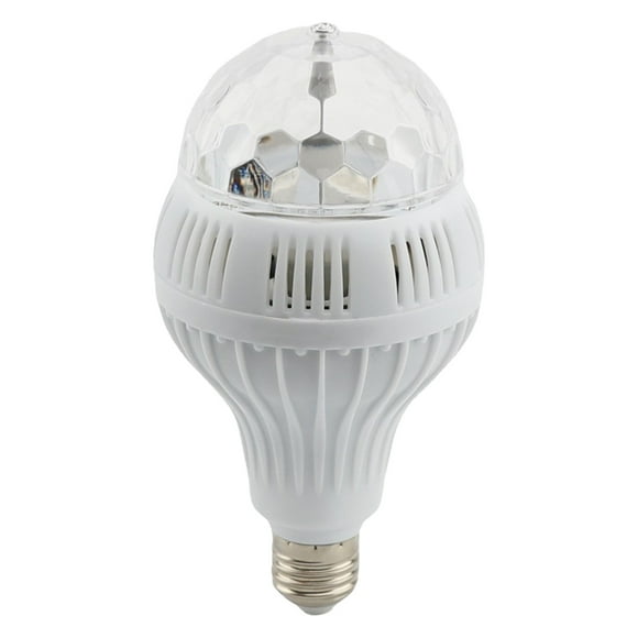 RKSTN Lights Smart Home Lights,E27 Bulb Rotating LED Party Bulb Strobe For Parties- RGB Multi Crystal Ball Strobe Bulb Decor For Birthday Lights