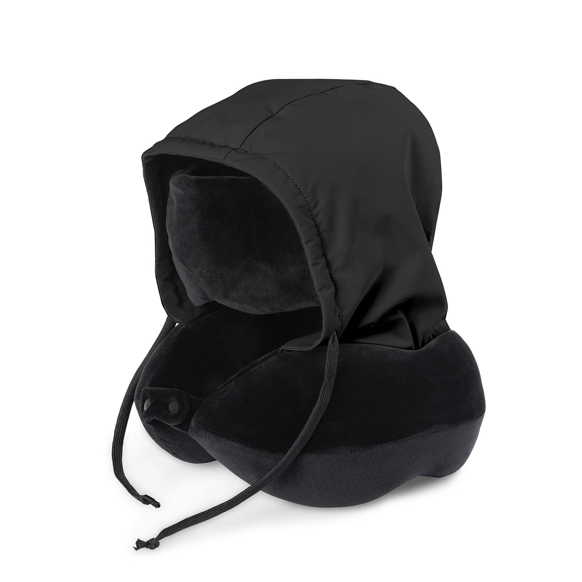 Brookstone Serenity Sleep Travel Neck Pillow, Black