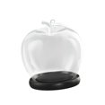 thumbnail image 3 of simhoa Clear Glass Dome Jar Empty Display for Collectibles Keepsakes Tabletop Shelf Black, 3 of 8