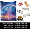 thumbnail image 6 of Lightning Bolt Blanket - Lightning Bolt Throw Blanket Lightning Bolt Gift Blanket for Girls Lightning Blanket for Adults Kids Lightning Fleece Blanket Camping, 60" x 50", 6 of 6