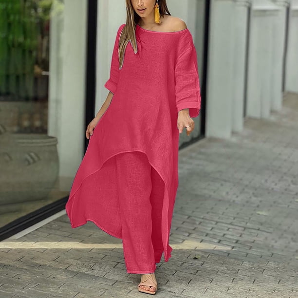 Puntoco Mujer Moda Casual Manga Larga Cómodo Traje Sudadera Color Sólido Tops Blusa Liquidación Puntoco Puntoco-4796