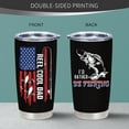 thumbnail image 6 of Fathers Day Fishing Gifts for Dad - Fisherman Gifts for Him - Fishing Lovers Gift from Son/Daughter/Wife, 20 oz Insulation Stainless Steel Tumbler, 6 of 6