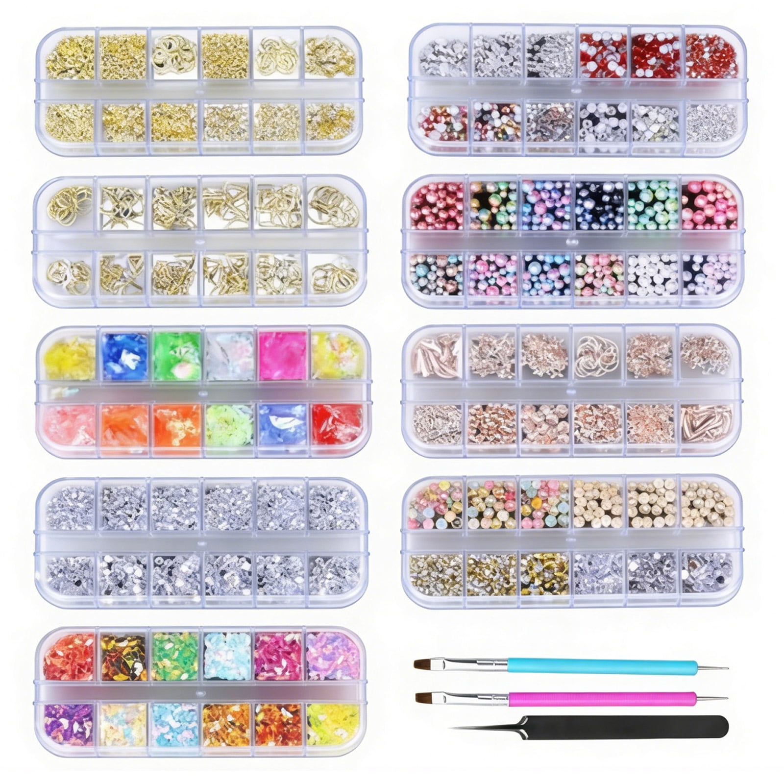 Bedazzling Gems Resin Jelly Rhinestone Kit with Glue And Tools Multicolor Flatback Crystals for Diy Crafts Phone Case Tumblers Jewelry Making Decor