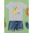 thumbnail image 3 of Doodle Style Giraffe T-Shirt Juniors -Image by Shutterstock,  x-Small, 3 of 4