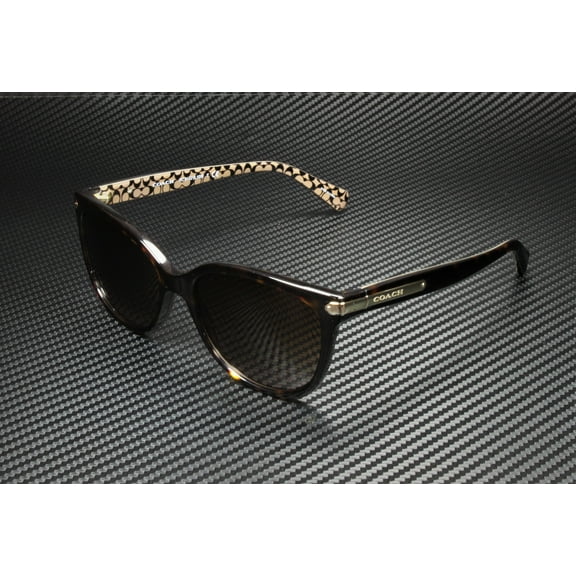 Women's Gradient HC8132-529113-57 Brown Square Sunglasses