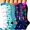 assorted2, variant on 6Pairs Compression Socks for Women & Men Circulation 15-20 mmHg - Better Blood Flow, Swelling , Best Support for Medical, Running, Nursing