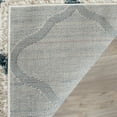 thumbnail image 7 of SAFAVIEH Hudson Aline Geometric Shag Area Rug, Ivory/Slate Blue, 8' x 10', 7 of 7