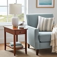 thumbnail image 2 of Fairway Avenue Home 2-Tier Solid Acacia Recliner Table with Drawer - Mahogany, 2 of 7