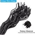 thumbnail image 3 of PATIKIL 28CM/11Inch Rattan Reed Diffuser Sticks, 50 Pcs Rattan Wavy Refill Stick Aroma Fragrance Replacement for Home Hotel Office Party Wedding, Black, 3 of 7