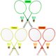 thumbnail image 5 of REGAIL 1 par de raquetas de bádminton con pelotas Juego de bádminton para 2 jugadores para niños Juego de deportes al aire libre en interiores REGAIL Raqueta, 5 of 7