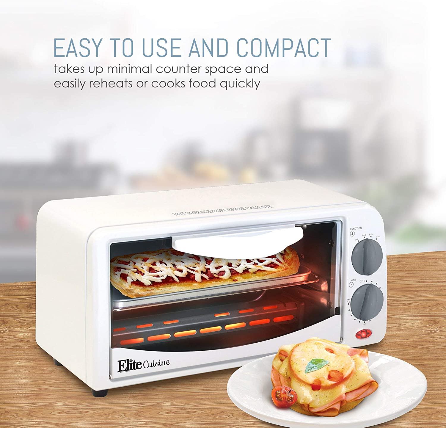 elite cuisine countertop oven