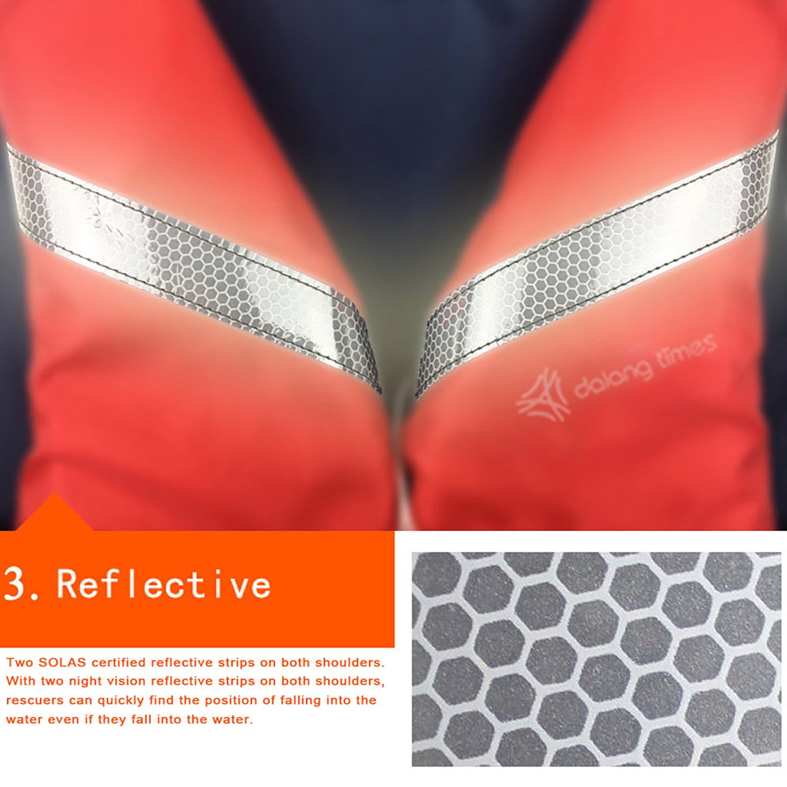 EUDIDV Life Jackets for Adults Adults Life Jacket Aid Vest Kayak Ski Buoyancy Fishing Watersport;Life Jackets for Kids