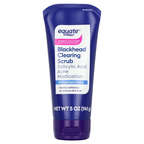 Equate Blackhead Clearing Scrub Salicylic Acid Acne Medication, 5 oz