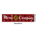 thumbnail image 3 of Yard Decoration Banner Christmas Eve Hanging Banner Winter Party Garden Banner Outdoor Fence Hanging Banner Yard Sign, 3 of 6