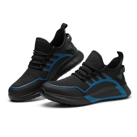 

Steel Toe Shoes for Men Lightweight Work Sneakers Women Anti-pierce Breathable Safety Shoes for Construction Industrial