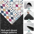 thumbnail image 3 of Colorful Geometric Diamond Pattern Kitchen Rugs Sets Of 3,Kitchen Runner Rugs Non Skid Washable,Decorative Kitchen Floor Mats for Kitchen,Sink,Laundry,17"x30"+ 17"x47" + 17"x59", 3 of 6