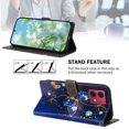 thumbnail image 2 of FOXDOCK Funda Tipo Cartera para Motorola Moto G84 con Soporte y Correa – Diseño de Patrones Lindos, 2 of 6