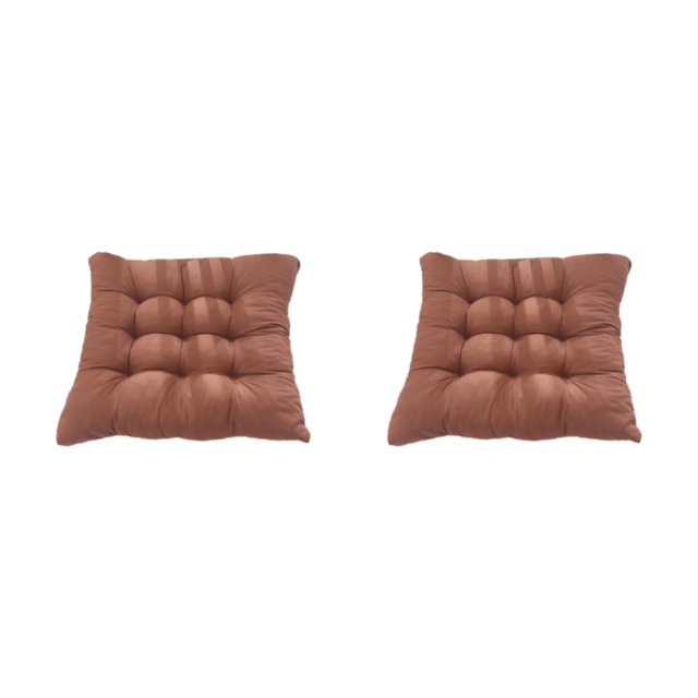 Inteprter Cojín para silla de comedor Tejido de poliéster cómodo e impermeable Relleno de perlas Con relleno de perlas para liberar el asiento Type2 NO2