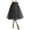 Black, variant on Women's 6-Layered Tulle Skirt, Knee Length Tutu Petticoat for Wedding Party Homecoming Prom, Dressy Occasions Midi Skirt