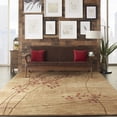 thumbnail image 6 of 10' x 14' Brown Floral Power Loom Area Rug, 6 of 10