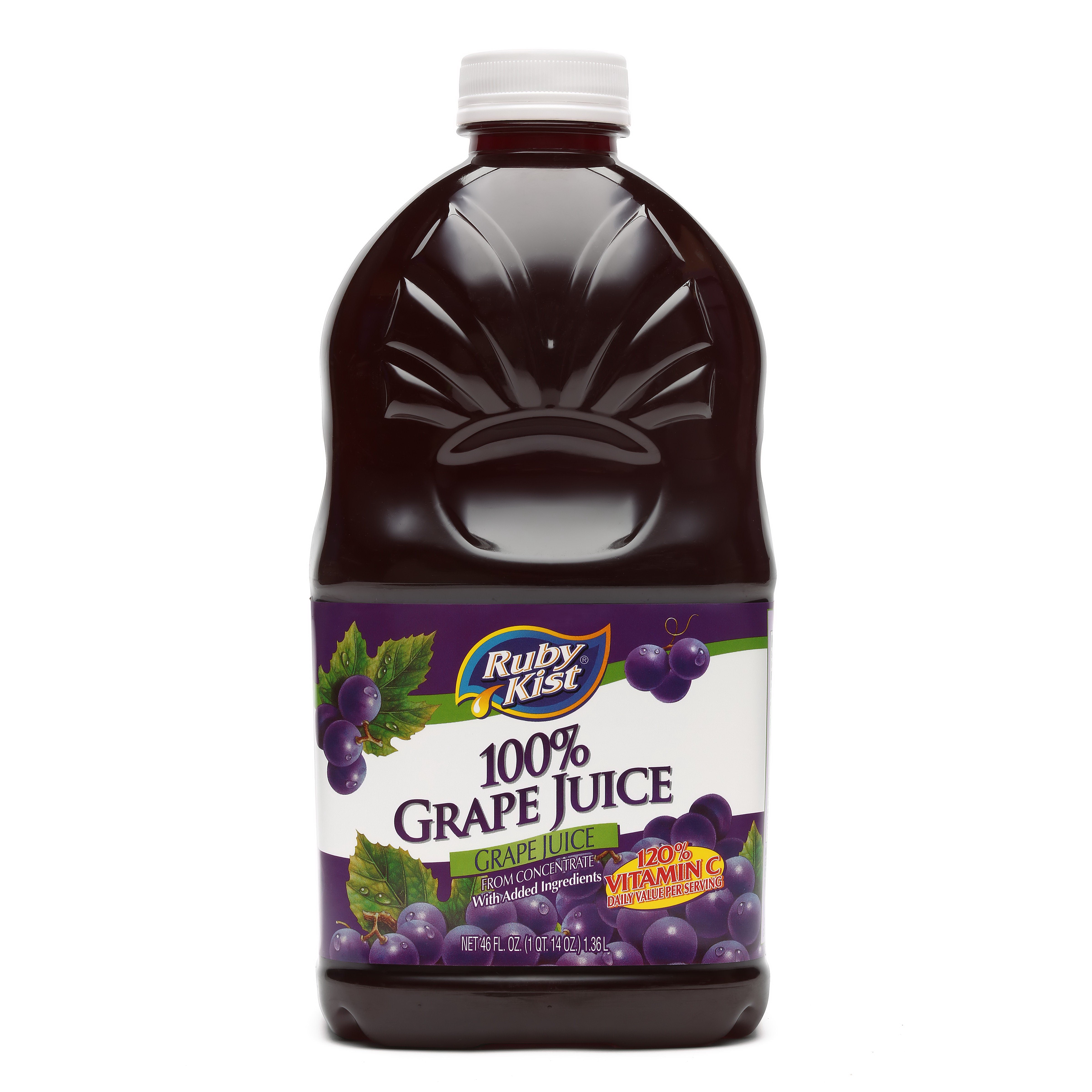 (Price/Case)Ruby Kist Grape Juice 46 Fluid Ounce 12 Per Case