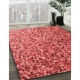 thumbnail image 3 of Ahgly Company Machine Washable Indoor Rectangle Transitional Red Area Rugs, 2' x 3', 3 of 7