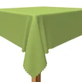 thumbnail image 2 of Tchckioa Solid Color Square Tablecloth,Waterproof Table Cloth for Indoor Outdoor Party Decor,60x60 Inch,Olive Green, 2 of 6