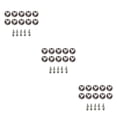 thumbnail image 1 of Kenally Juego de arandelas de tornillos para coche de 10 piezas, juego surtido de arandela decorativa para pernos de vehículo, piezas de Type4 NO4, 1 of 6