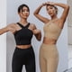 thumbnail image 4 of Ropa de yoga, chaleco, sujetador deportivo, ropa interior para mujer, push up, a prueba de golpes, colección de pecho, belleza sexy, espalda cruzada, ropa de fitness, 4 of 6