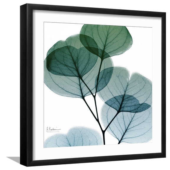Art.com Dull Eucalyptus Mate Art Print by Albert Koetsier, Black Frame Wall Art, 21" x 21"