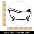 thumbnail image 2 of Clawfoot Bathtub for Bathing Rubber Stamp for Scrapbooking Crafting Stamping - Large 1-1/4 Inch, 2 of 7