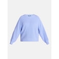 thumbnail image 5 of Terra & Sky Women's Plus Knit Crewneck Pullover Sweater, Sizes 0X-5X, 5 of 5