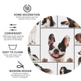 thumbnail image 3 of Honeii Pedigree dogs collage Print Leather Coaster Set of 4, Ideal for Safeguarding Your Furniture from Drinks Spills and Effortless cleanup-Round Shape, 3 of 6