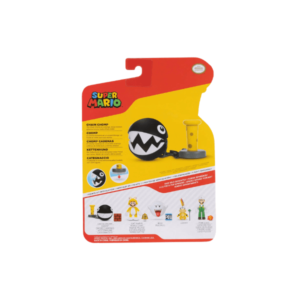 World of Nintendo Wave 48 Chain Chomp Action Figure [with Block