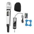 thumbnail image 2 of Juego De Micrófono Inalámbrico, Reducción De Ruido Antiinterferencias, Micrófono Dinámico Inalámbrico, Orientación Cardioide Con Receptor Para Karaoke, 2 of 8