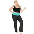 thumbnail image 2 of Stretch is Comfort Women's Foldover Plus Size Yoga Pant | Adult Xlarge -7x, 2 of 6