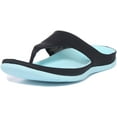thumbnail image 6 of Strive Ilya Women's Leather Orthotic Toe Post Sandal In Black Size 10.5/11, 6 of 6