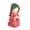 Girl in red skirt, variant on simhoa Desktop Sculpture Garden Decoration Statue Decorative Mini Figurine Resin Statue for Outdoor,Courtyard,Room Bedroom Landscape Girl in red skirt