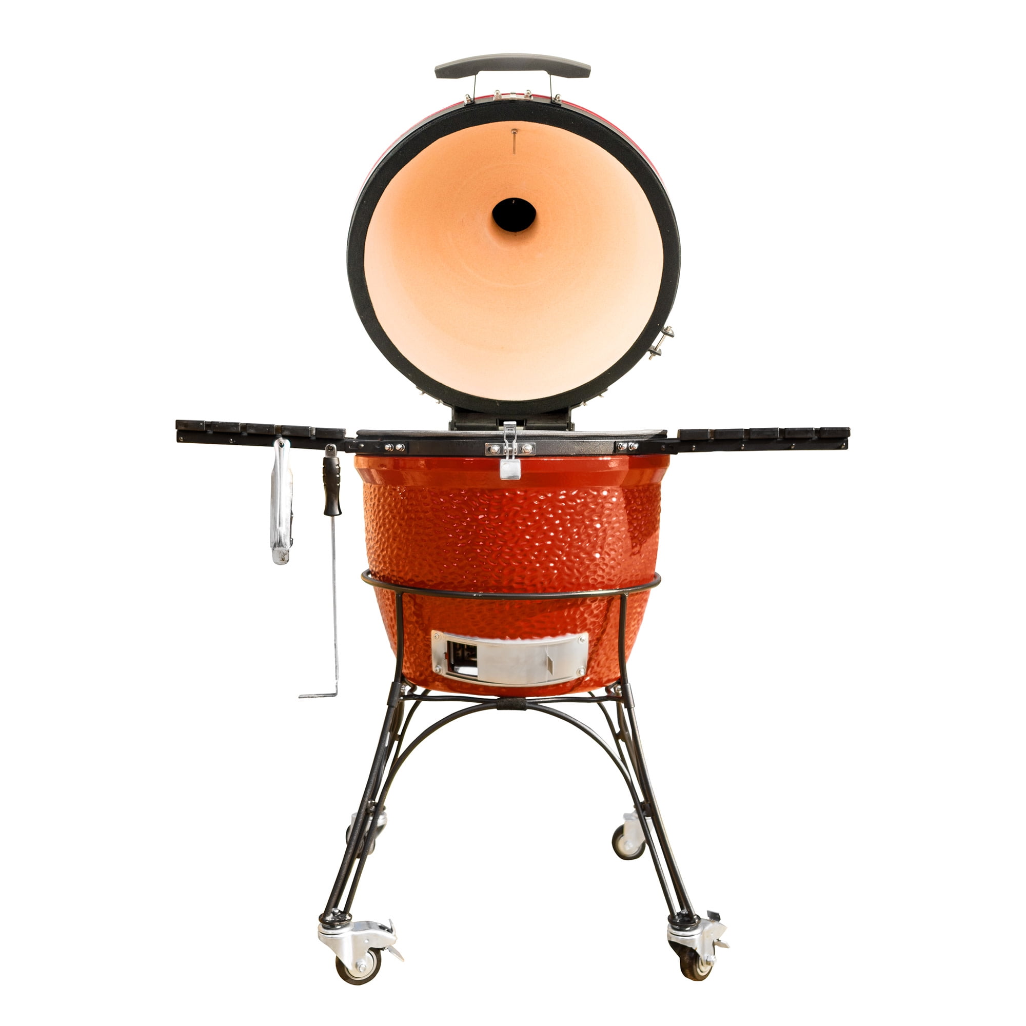 Kamado Joe Classic II 18 inch Charcoal Grill in Blaze Red
