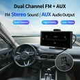 thumbnail image 2 of VONKY Portable 10.26Inch HD IPS Touchscreen Car Stereo Dual Lens Dash Cam DVR Support Wireless Android Auto & with TF CardAndroid Auto Wireless Monitor Convenient 64GB, 2 of 6
