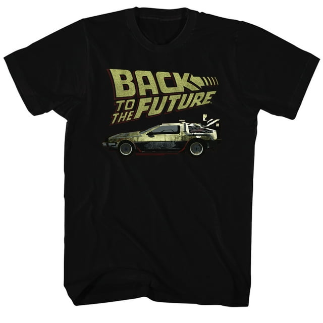 Back To The Future Films Btf T-Shirt à Manches Courtes pour Adultes