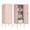 Pink, variant on 39"H Lockable Metal Locker Cabinet with Adjustable Shelf & Ventilation for Gym Office Home Garage