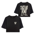 thumbnail image 2 of Josiah Queen Take Me Home MerchT-Shirt For Women&Girls Midriff Short Sleeve Summer Clothing Vest Tee, 2 of 5