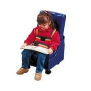 Fabrication Enterprises 30-1171 Skillbuilders 2-Piece Mobile Floor Sitter, Wood Base - Medium