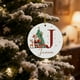 thumbnail image 1 of Adornos navideños, 26 letras, adornos colgantes para árbol de Navidad, adornos navideños personalizados, adornos navideños DIY, decoración navideña, decoración colgante para árbol de Navidad, artículo, 1 of 5