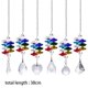 thumbnail image 2 of Bola de prisma de cristal colgante para decoración de jardín, receptor de luces, árbol de Navidad, paquete de 6, 2 of 5