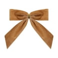 thumbnail image 1 of D Velvet Christmas Bows For Christmas Tree Wreath Gift Wrap Crafts Wedding Party Bows For Snack Bags Baking Candy Bags Home Decoration 3.5 Inches 1Pc, 1 of 3